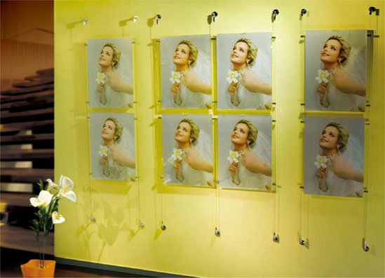 Cable spacing illustration showing single and add-on units