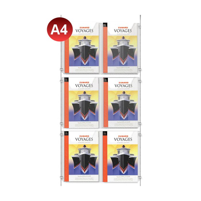 Wall to Wall Cable Display Fixing