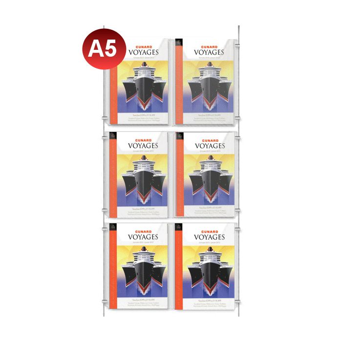 Wall to Wall Cable Display Fixing