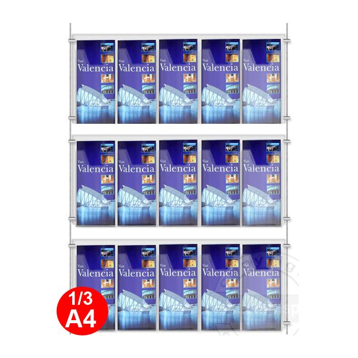 Wall to Wall Cable Display Fixing