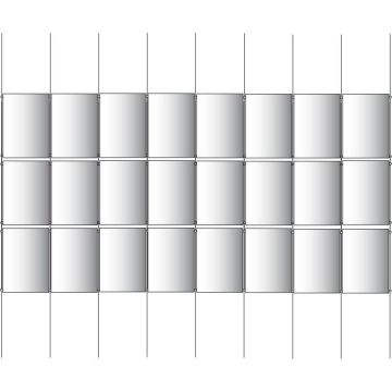 8x3 A4 Poster Holder Cable Display - Portrait