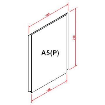 Easy Access Poster Pocket - A5 - Portrait
